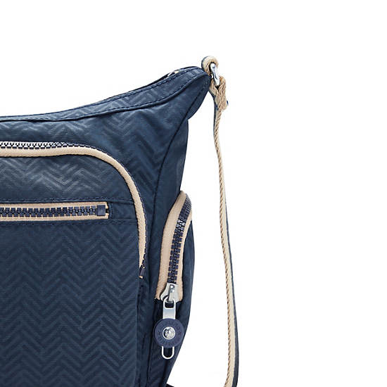 Bolsos Cruzados Kipling Gabbie Small Printed Azules | MX 1148ZU